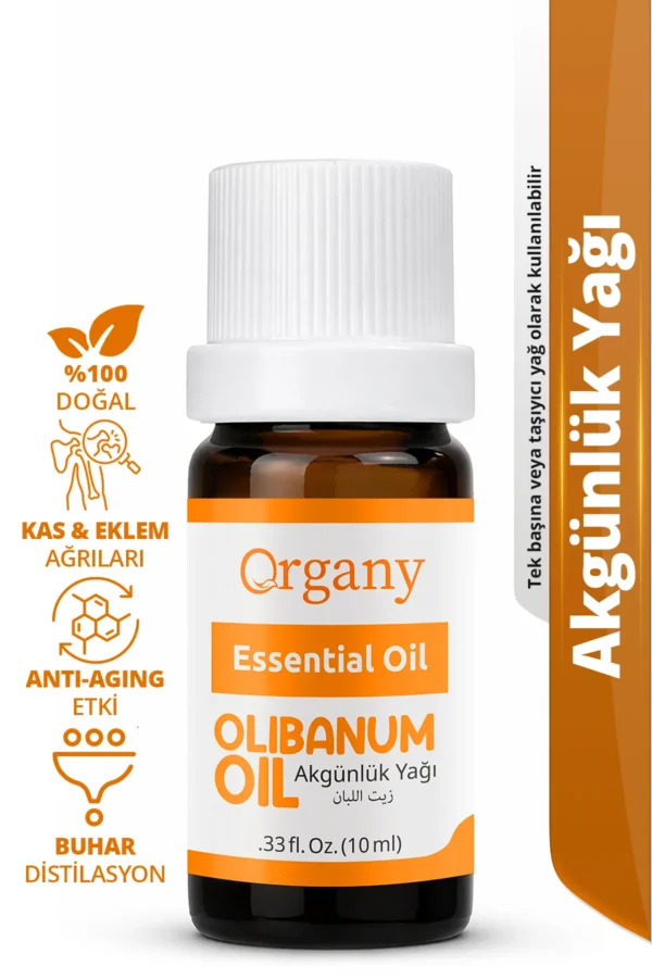 Kırışıklık Karşıtı Akgünlük Yağı %100 Doğal Olgun Cilt Bakım Yağı Frankincense Essential Oil 10 ml